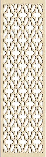 Miniatura 86 de Madison Paneles de pared decorativos de madera con calado, 9 3/8 pulgadas de ancho x 24 3/8 pulgadas de alto x 3/8 de alto, roble rojo rojo (Red Oak)