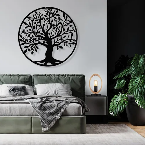 Miniatura 3 de Arte de pared de metal árbol de la vida, decoración de pared de metal, árbol de la vida, decoración de pared de árbol de la vida, arte de pared