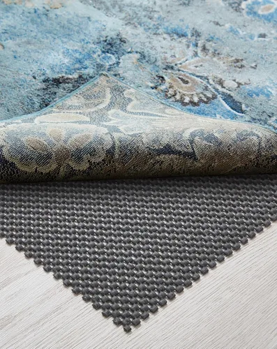 Miniatura 22 de Veken Almohadilla Antideslizante para Alfombra de 4 x 6 pies para pisos de madera dura, almohadillas antideslizantes para alfombras de área, Gris