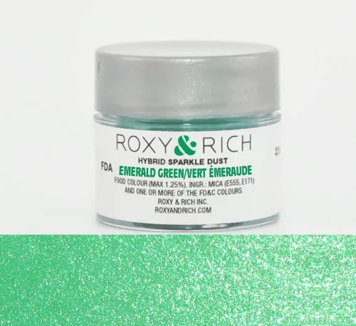 Miniatura 10 de Roxy & Rich Hybrid Sparkle Powder - Colorante para alimentos, 0.09 onzas (0.09 oz), color rosa amatista