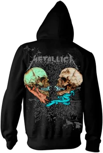 Miniatura 2 de Metallica Sudadera con capucha y cremallera Sad But True para hombre, color negro