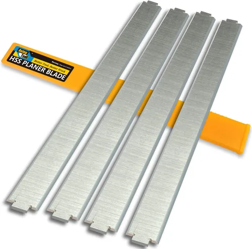 Cuchillos para cepilladora eléctrica Ryobi AP1301 Ridgid AC8630 TP1300 TP13001 TP13002 TP13000 HSS de 13 pulgadas (4 unidades)