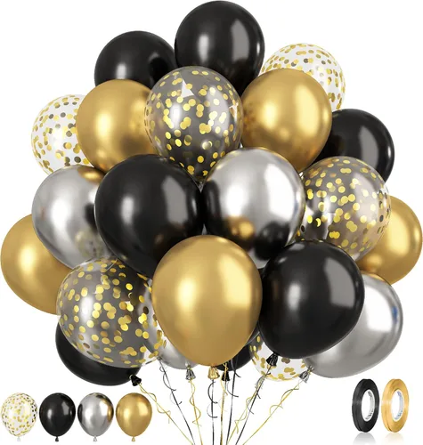 Miniatura 12 de Paready Globos de Frozen, 60 Piezas Globos de 12 Pulgadas Morado Azul Blancos y de Confeti de Nieve de Látex para Niñas Suministros de Fiesta Morado