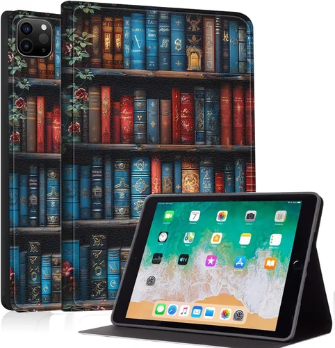 Miniatura 109 de Case for iPad mini A17 Pro (7th/6th Gen 2024/2021), Slim Shockproof Protective Cover with Auto Sleep/Wake, Durable PU Leather Multi-Angle Stand