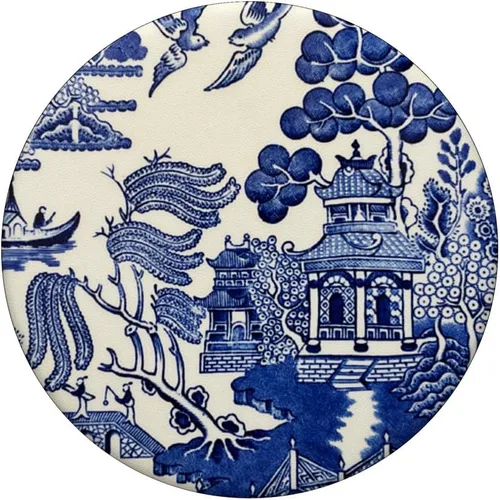 Miniatura 3 de Blue Willow, Patrón asiático, PopSockets PopGrip intercambiable
