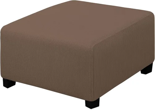 Miniatura 49 de Easy-Going Funda Elástica para Otomana Taburete de Almacenamiento Plegable Protector de Muebles Funda Rectangular Suave con Parte Inferior Elástica