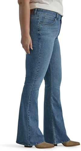 Miniatura 2 de Lee Jeans acampanados legendarios de talle medio para mujer, talla grande