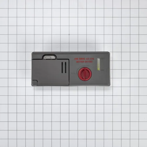 Miniatura 2 de Whirlpool WPW10195175 Pieza de repuesto original del dispensador de detergente para lavavajillas OEM – Reemplaza W10158356, W10082855, W10195172