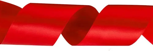 Miniatura 3 de LIUYAXI Cinta de Satén Roja de Doble Cara 1" X 50 Yardas, Cintas Perfectas para Manualidades, Envoltura de Regalos de Navidad, Fabricación de Lazos