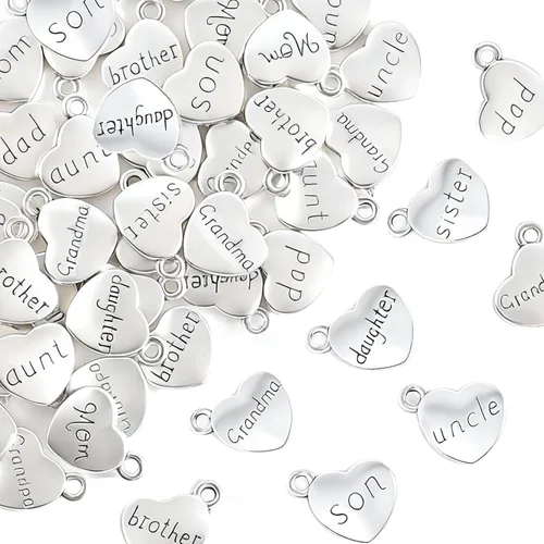 Miniatura 7 de stino 100 gramos de dijes de metal para hacer joyas, chapados en plata y oro, paquete a granel para pulseras, collares, manualidades Cruz
