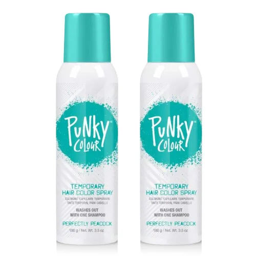 Miniatura 28 de Punky - Spray de color temporal para el cabello – naranja tigre, tinte temporal vívido al instante para mujeres, se lava, spray