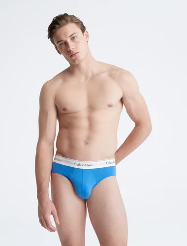 Miniatura 2 de Calvin Klein Calzoncillos modernos de algodón elástico para hombre, paquete de 3