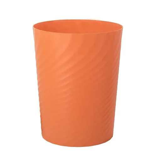 Miniatura 13 de UUJOLY Cubo de basura de plástico, cesta de basura para baños, cocinas, oficinas, habitaciones de niños, verde azulado Azul Oscuro