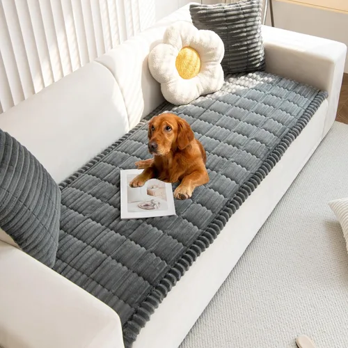 Mivnue Funda de sofá para mascotas, fundas de sofá para perros, fundas de sofá lavables para perros, protector de sofá, funda de sofá antideslizante