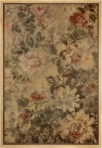 Miniatura 41 de SIGNFORD Lienzo enmarcado para pared, acuarela pastel, morado, luna, cielo, naturaleza, ilustraciones de área silvestre, arte moderno, vibrante
