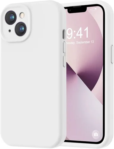 Miniatura 329 de LOVE 3000 Compatible con Funda para iPhone 15, [Cámara de Cobertura Completa de Silicona Suave] [Protección contra Caídas de 8 pies], Forro de Negro