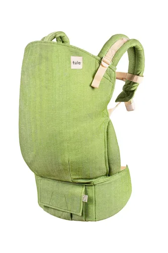 Baby Tula Linen - Portabebés de lino para niños pequeños de 25 a 60 libras, transportador ergonómico ajustable con múltiples posiciones de