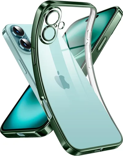 Miniatura 59 de Supdeal Funda transparente para iPhone 13 Pro, no amarillea, protección de cámara, probada en caídas de grado militar, transparente, a prueba