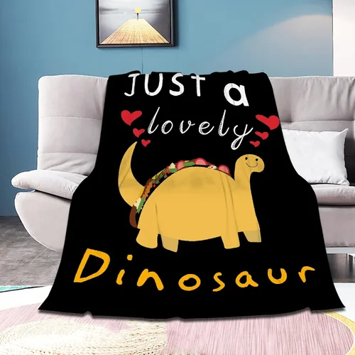Miniatura 15 de Bonita manta de franela súper suave de tacos para cama, sofá, sala de estar, manta para niños, niñas, niños, multicolor, 40 x 50 pulgadas para niños