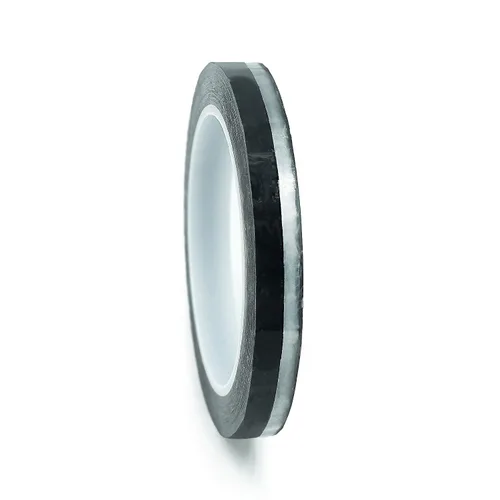 Miniatura 3 de Bertech Cinta de embalaje ESD con símbolo antiestático ESD, 1/8 pulgadas x 72 yardas, transparente