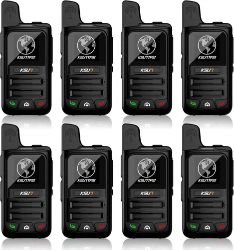 Miniatura 13 de Walkie Talkies rápidos gratuitos de por vida global de alcance ilimitado PTT 4G LTE PoC Radios bidireccionales de largo alcance de larga distancia