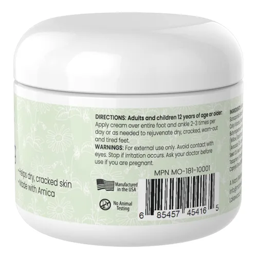 Miniatura 4 de Mars - Crema ortopédica rejuvenecedora para pies secos y agrietados, loción para pies diabéticos – Crema hidratante natural de acción rápida