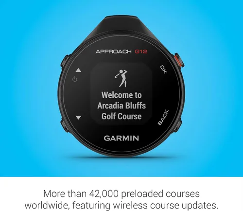 Miniatura 5 de Garmin Approach G12, GPS de golf con clip y telémetro, más de 42,000 campos precargados, 010-02555-00