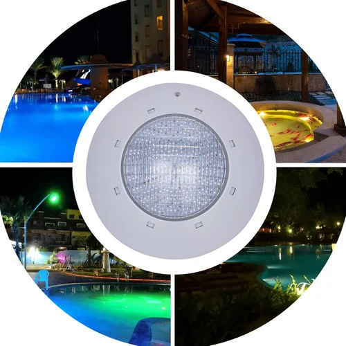 Miniatura 7 de Luz de Piscina de 12 V 35 W Luz LED Subacuática de Cambio de Color RGB IP68 con Control Remoto