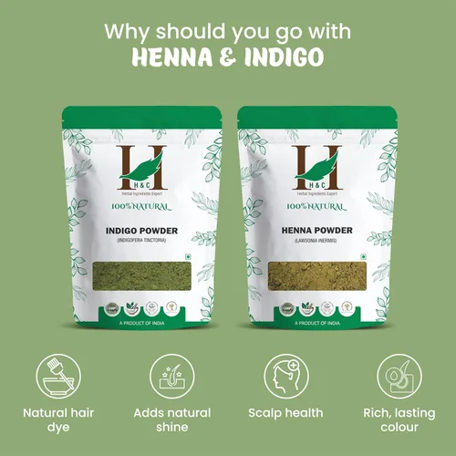 Miniatura 6 de H&C EXPERTO EN INGREDIENTES A HIERBAS - HENNA E INDIGO POLVO (0.5 LB CADA UNO) - Paquete económico