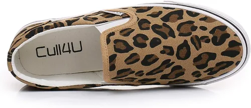 Miniatura 5 de Cull4U - Zapatos deportivos de meter clásicos para mujer