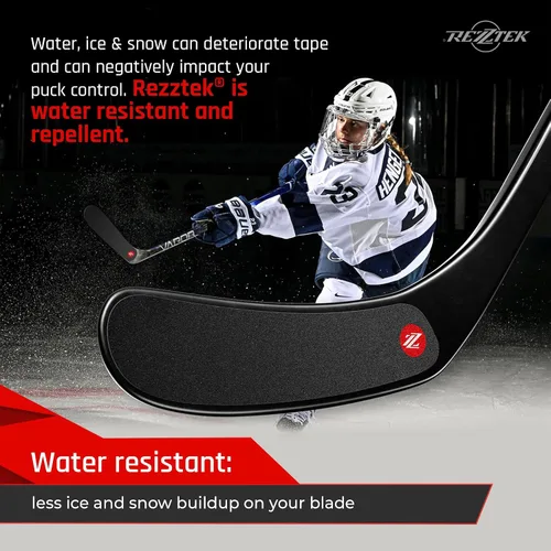 Miniatura 7 de Rezztek Hockey Stick Tape Alternative – Hockey Stick Blade Performance Grip – for Ice & Street Hockey Stick Blades - Used by NHL Players