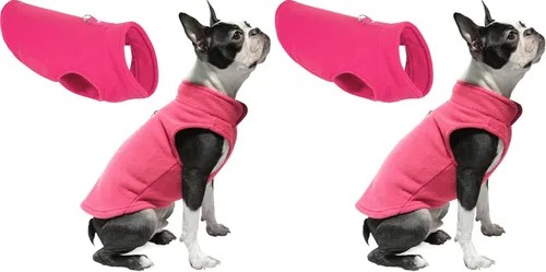 Miniatura 26 de Gooby Chaleco de Forro Polar Suéter para Perro - Azul, X-Large - Chaqueta Pullover Cálida de Forro Polar con Anilla en O para Correa para Perros