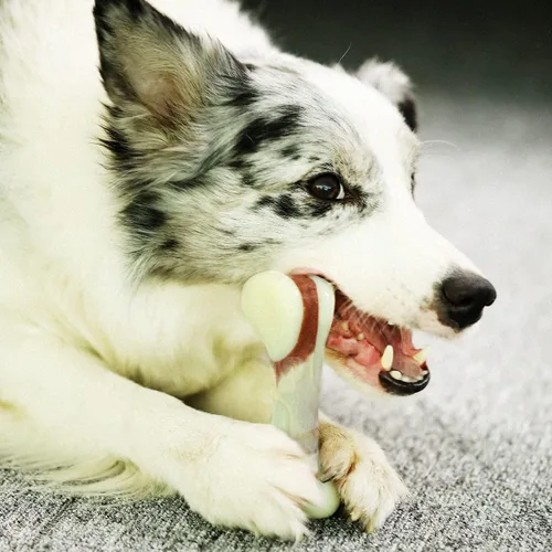 Miniatura 2 de Tikaton - Juguetes masticables para perros para masticadores agresivos, sabor a venado, juguetes duraderos para masticar para dentición de cachorros