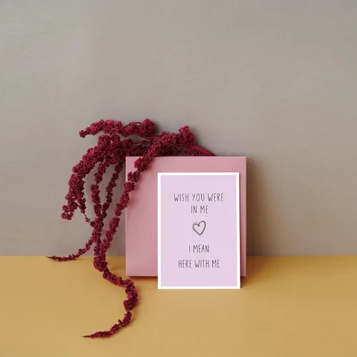 Miniatura 4 de SuperShunhu Tarjeta de San Valentín de Miss You, tarjeta de relación de larga distancia, tarjeta traviesa del día de San Valentín para él y ella