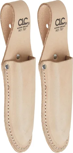 Miniatura 6 de CLC Custom Leathercraft 767 - Soporte para alicates, 2.5 pulgadas, cuero de grano superior, marrón