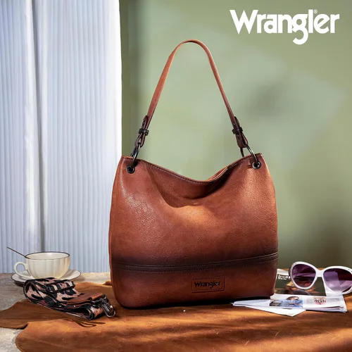 Miniatura 2 de Wrangler Hobo Bags for Women Vegan Leather Top Handle Shoulder Purses and Handbags