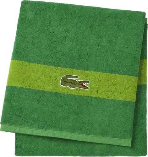 Miniatura 4 de Lacoste Logo Toalla de baño, 100% algodón, 650 GSM, 30"x52", Orangeade