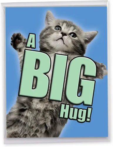 Miniatura 10 de The Best Card Company - Tarjeta de recuperación jumbo (8.5 x 11 pulgadas) - Felicitación Big Feel Better Soon - Balloon Babies J7045LGWG-US
