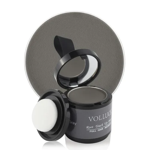 Miniatura 49 de Polvo de retoque de raíz, polvo instantáneo para la línea del cabello para áreas delgadas y cobertura de cabello gris, cobertura de raíz natural
