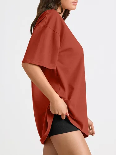 Miniatura 177 de Trendy Queen - Camisetas de entrenamiento de moda para mujer, camisetas atléticas de manga corta para verano y primavera, disponibles en tallas