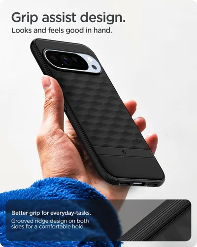 Miniatura 8 de Spigen para Pixel 10 Pro XL, funda Parallax MagFit (2025) [Diseñada para Pixelsnap, compatible con accesorios MagSafe] - negro mate