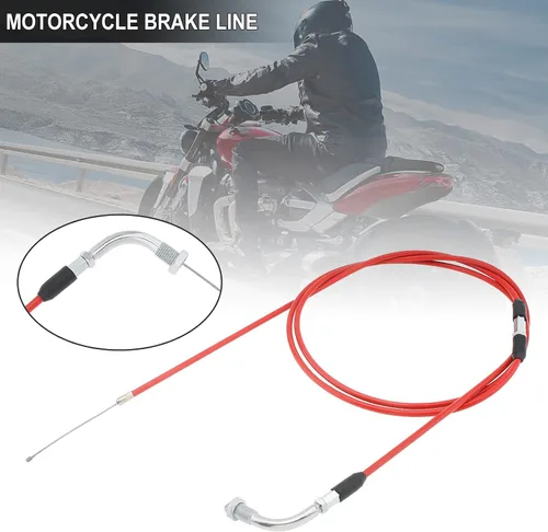 Miniatura 2 de Windance 190 cm 74.8" Cable de Acelerador de Rendimiento Alto para Motocicleta, Cable de Acelerador Ajustable de Carburador de Deslizamiento Plano
