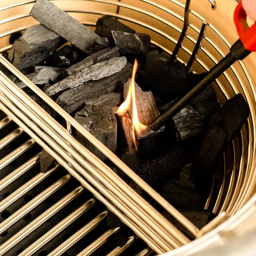 Miniatura 4 de Accesorio de parrilla Kamado Joe de acero inoxidable para carbón para crear múltiples zonas de cocción para todas las parrillas de carbón