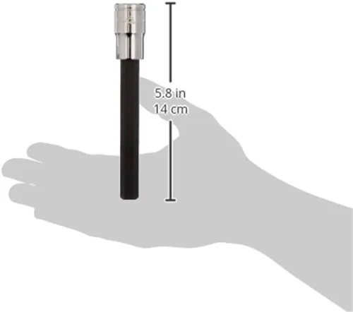 Miniatura 4 de Williams JHW35296 1/2 "Drive Hex Long Bit Socket, 0.472 in