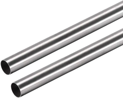 Miniatura 13 de uxcell Tubo redondo de acero inoxidable 304 de 0.236 in de diámetro exterior de 0.016 in de grosor de pared de 9.843 in de longitud, tubo recto sin