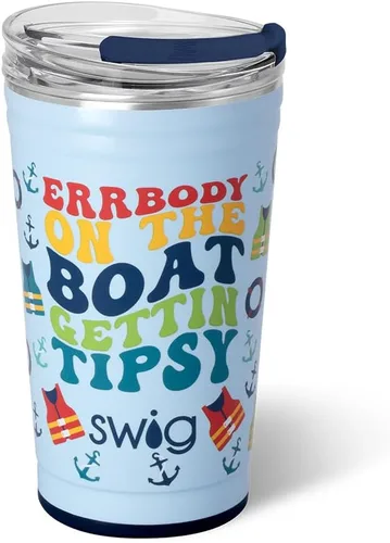 Miniatura 19 de Swig Life - Vaso aislante de 22 onzas, vaso de viaje para café con tapa, taza de café para viaje compatible con portavasos, de acero inoxidable