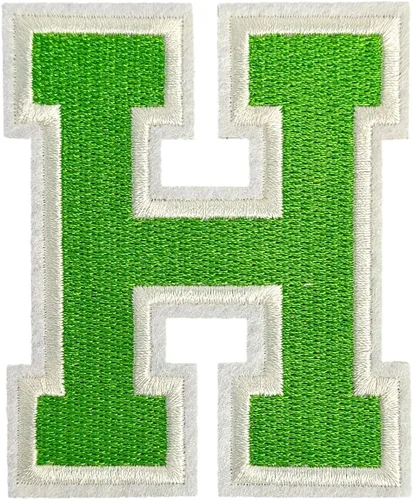 Miniatura 109 de 3 parches de letras termo-adhesivas de 3.14 pulgadas, parche de letras bordadas completo, letras del alfabeto de hierro A-Z, parches para coser