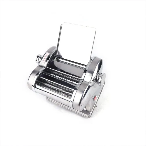 Miniatura 6 de Xuthusman 135 W Comercial Eléctrico Rodillo Sheeter Fideos Pasta Maker Máquina Máquina de Prensa Fideos Producción Inoxidable 0.157 in 110V