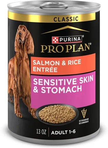 Miniatura 13 de Purina Pro Plan Piel sensible y alimentos para perros estomacales con probióticos para perros, salmón y fórmula de arroz - 30 lb. Bolsa otro