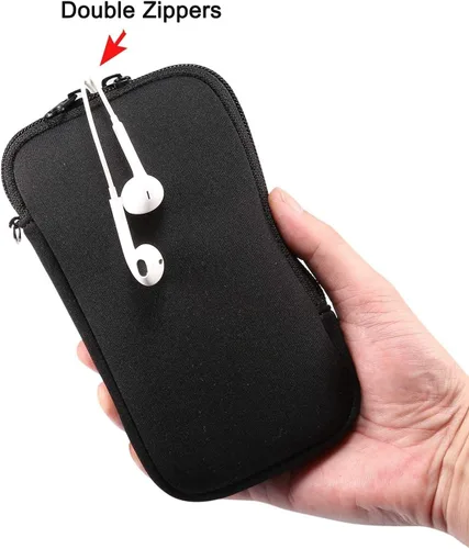Miniatura 4 de Funda de neopreno para teléfono celular para iPhone 17, 17 Pro, 16 16e, 16 Pro, 15, 15 Pro, 14, 14 Pro, 13 12 Pro 11, Samsung Galaxy S25 S24 S23 S22